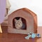 Pet Adobe Pet Adobe Cozy Cottage House Shaped Pet Bed - Brown 19x18.5x17 519573LQB - alternate 4